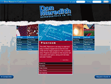 Tablet Screenshot of donmeredith.com